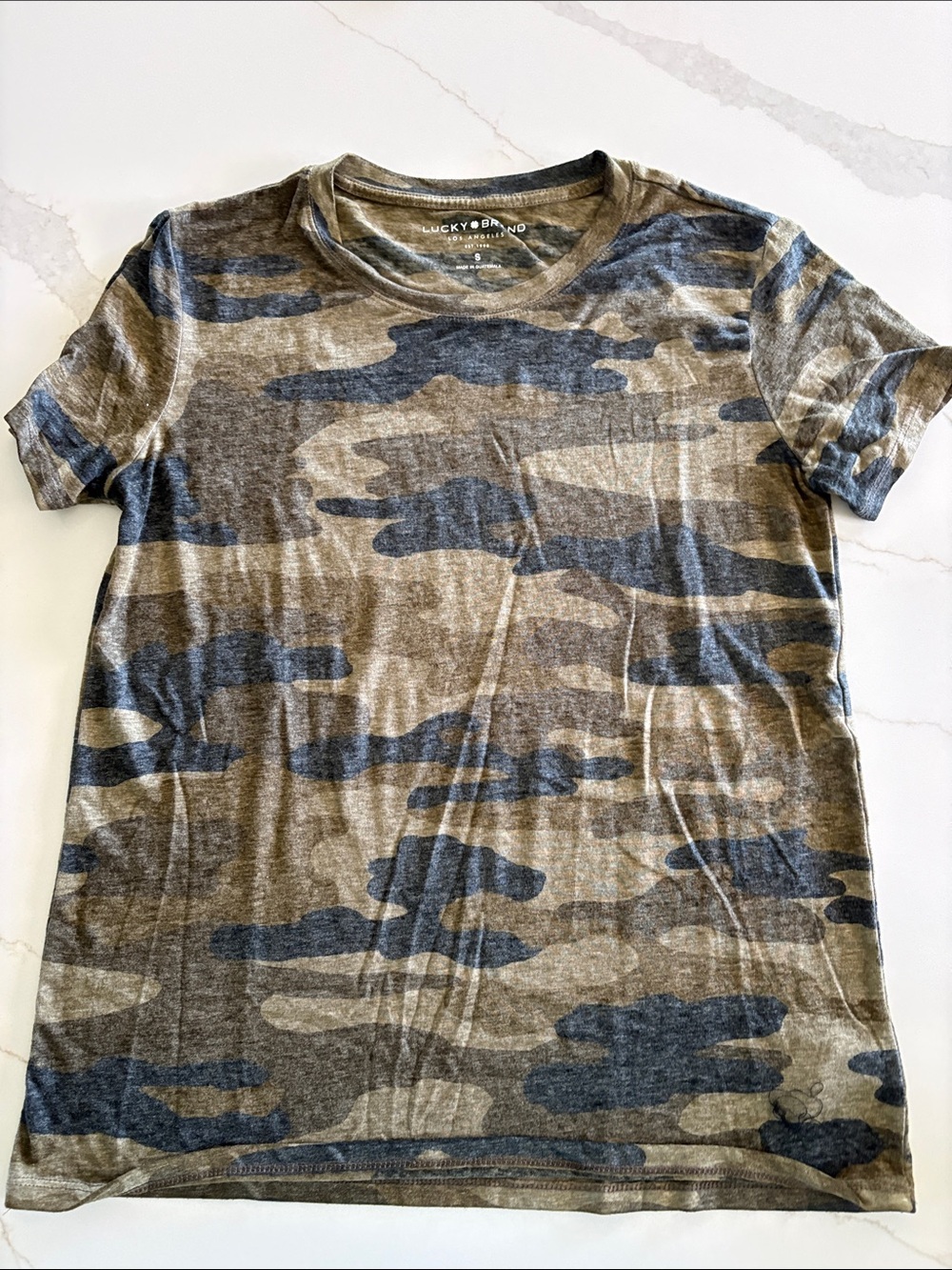 Lucky Brand Camo Tee Shirt